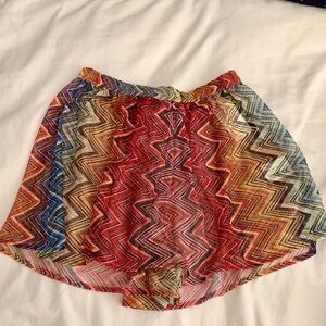 Missoni Multicolor Zigzag Shorts